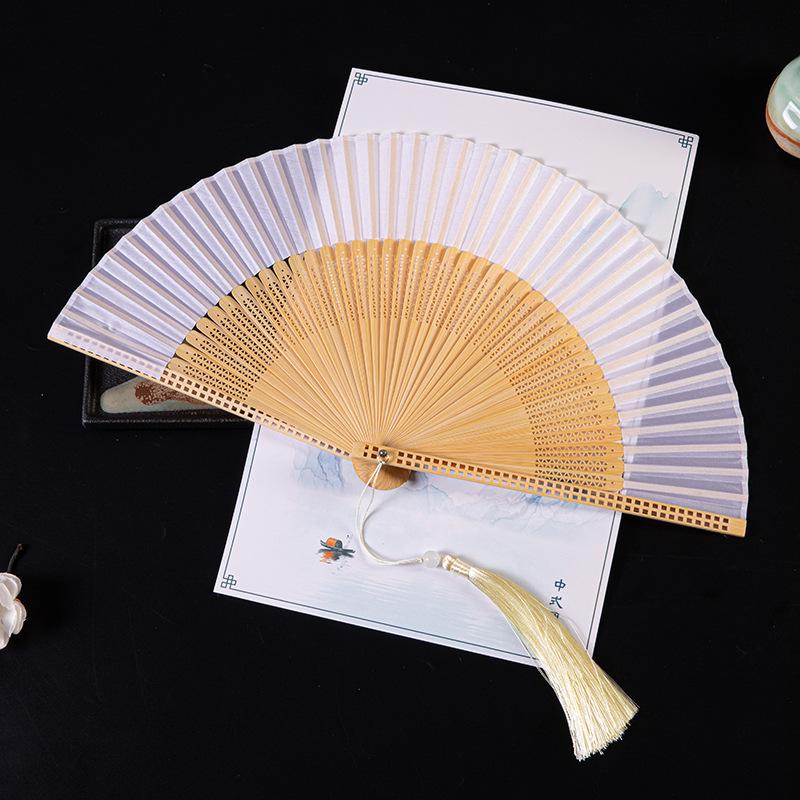 Gradient Cheongsam Style Hanfu Dance Folding Fan