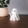 Funny Ghost Pen Holder Spooky Ghost Figurine Design Pencil Holder for Desk Organizer Accessory Gifts for Families Friends