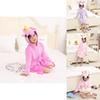 Soft And Cozy Unicorn Kids Bathrobe For Girls Boys Sleepwear Nightwear