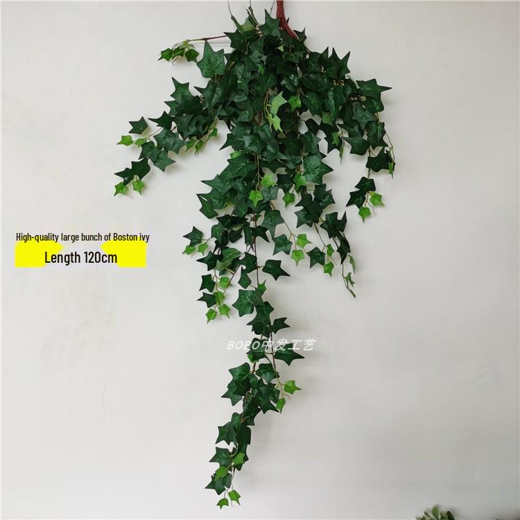 Artificial Spider Plant & Fern Hanging Decor - Trailing Green Vines for Wall & Ceiling