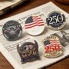 2026 USA 250th Independence Anniversary Eco-friendly Enamel Brooch Pin