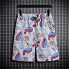 League Messenger Große Größen Druck Surfen Strandshorts