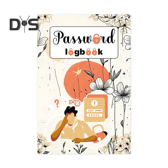 

Книга паролей Маленькая книга в твердом переплете Хранитель паролей Журнал для интернет-сайтов Адрес для входа Пароль Органайзер Блокнот для домашнего офиса оранжевый