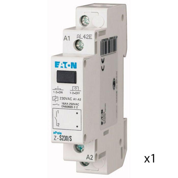 Télérupteur 16 A 1 NO (T) 230 V Eaton 265262