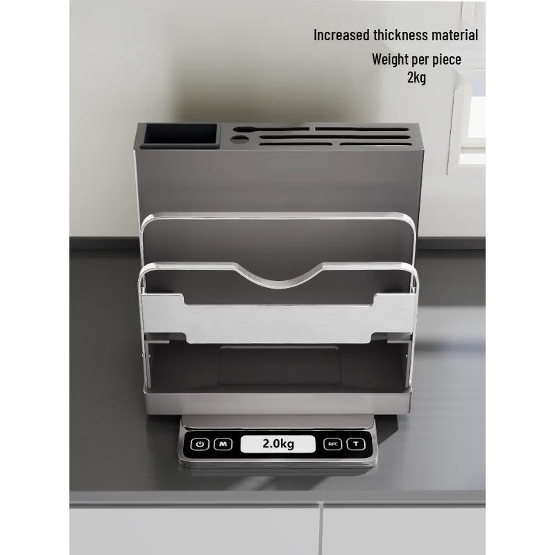 316 Stainless Steel Countertop Knife & Utensil Organizer