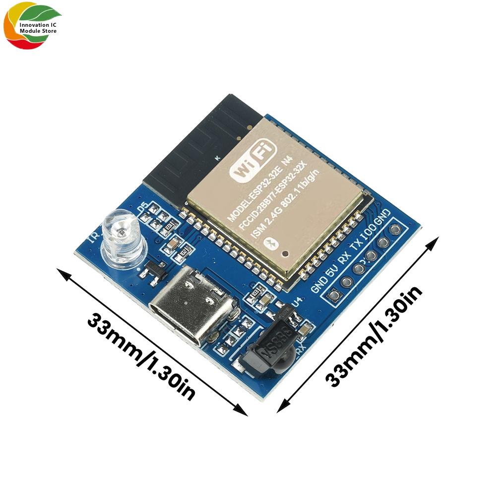 Infrared Transmitter Receiver Nec Command Wifi Transparent Transmission Module Development Board Esp32E-N4 Module Type C