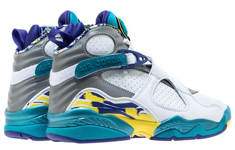 Jordan 8 Retro White Aqua 2019 Women's CI1236-100