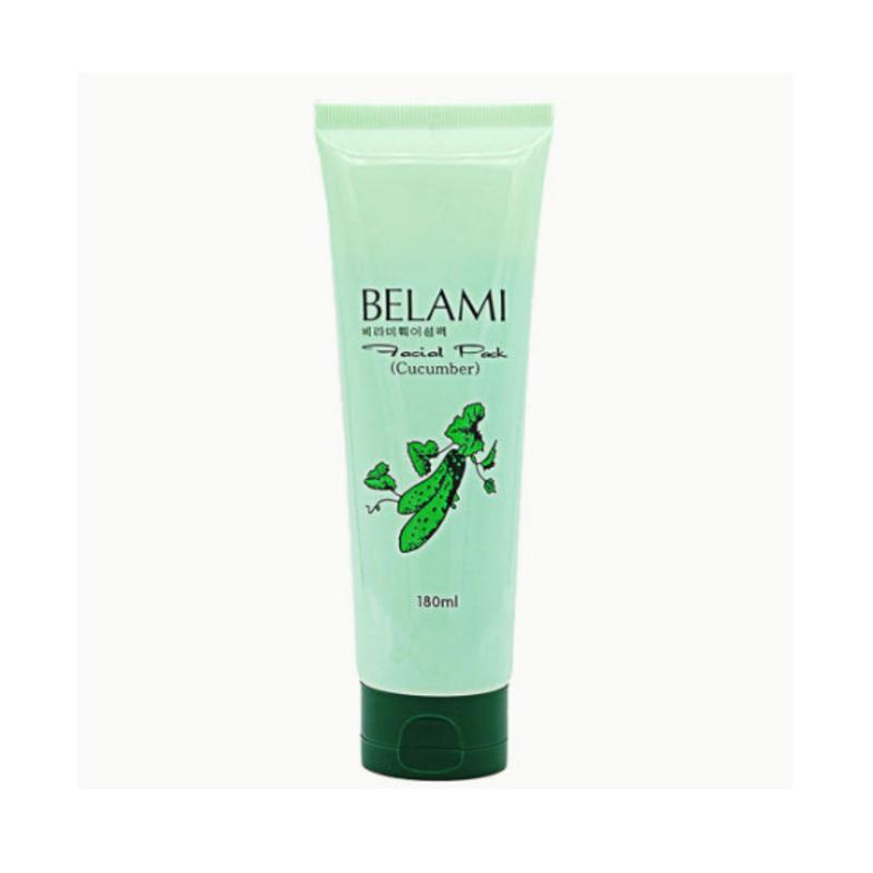 Bellamy Facial Pack Face Mask Pore Tightening Exfoliation, 2 pcs