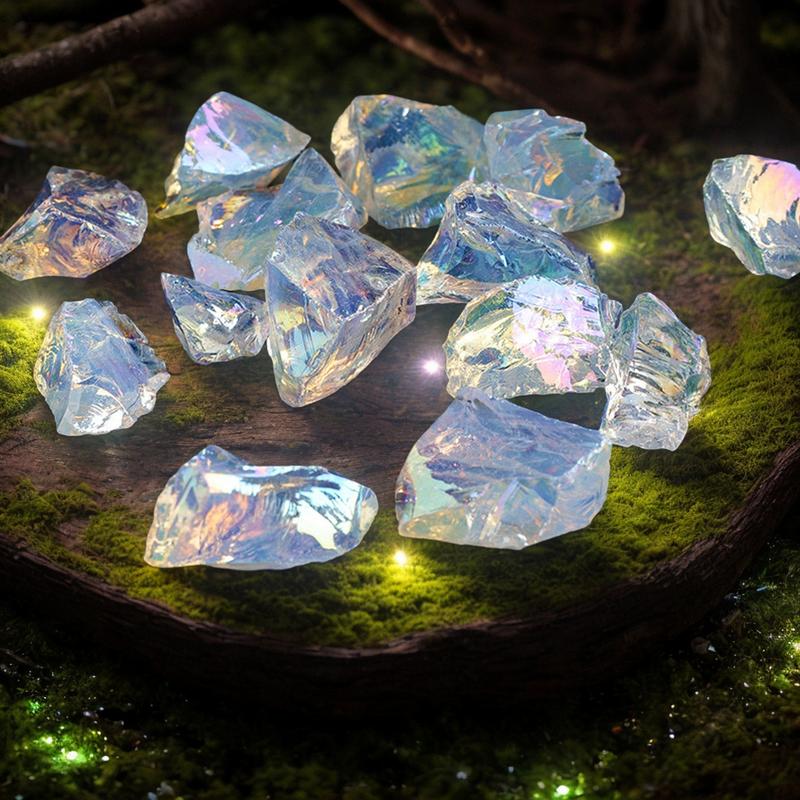 Natural Opal Rough Stones QuartzCrystal Raw Mineral Reiki Healing Crystals Gem Specimens Collectible Home Decor