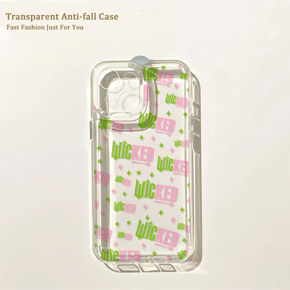 New Movie Wickeds Hot Phone Case for IPhone 17 16 16e 15 14 13 12 11 Mini Pro Max X XR XSMax 7 8 Air Plus Transparent Back Cover