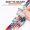 Braided Bands for Samsung Galaxy Fit 3 Sports Strap Adjustable Replacement Correa Nylon Bracelet for Samsung Galaxy Fit3 Band