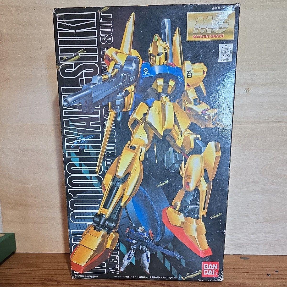 Б/у MG 1/100 MSN-00100 Hyakushiki MASTER GRADE Gunpla Красный BANDAI (Много чего нет в наличии)