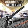 Industrial Aluminum Tube Bender 1/4" 5/16" 3/8" 180 Degree Ergonomic Handle For Metalworking Maintenance Projects