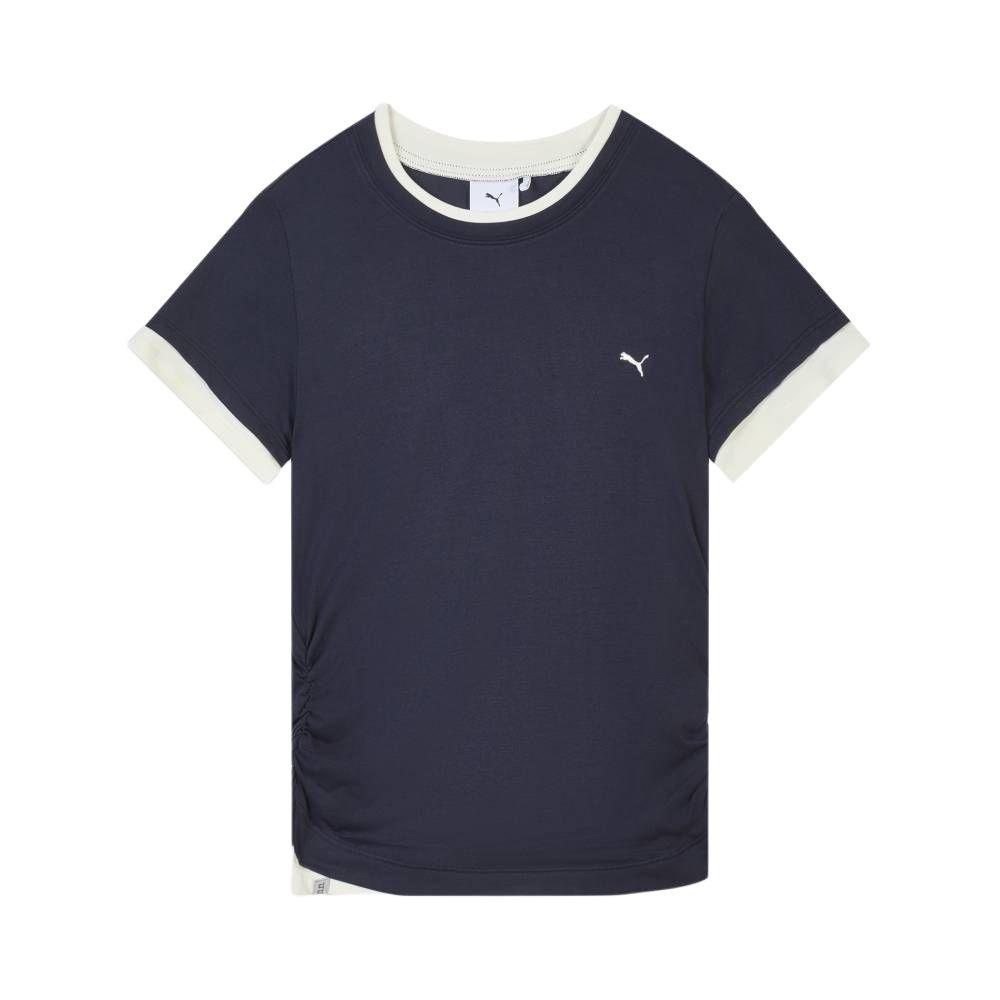 

Puma X No After No Collaboration Round Neck Pullover Comfortable Short Sleeve Regular T-Shirt Women tops 637431-16 XS