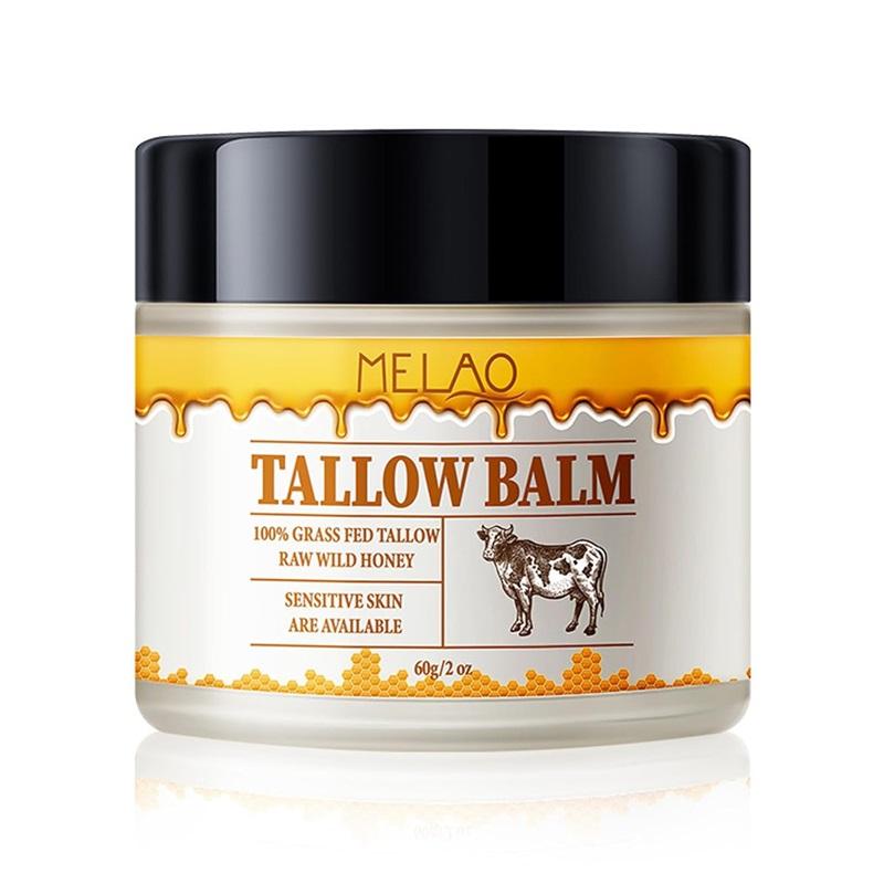 60g Beef Tallow Paste For Skin Care Beef Neck Balm Grass Fed Tallow Wild Honey Skin Moisturizer Face And Body
