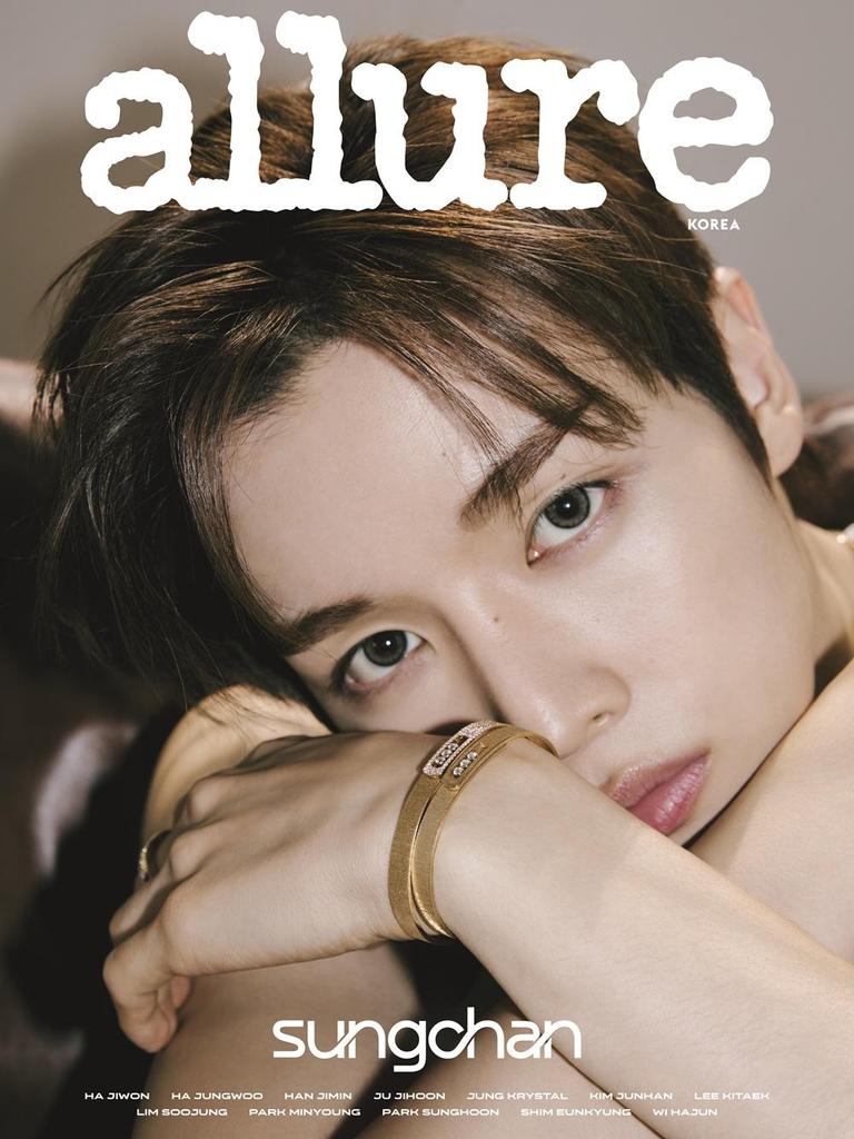 Allure Korea Magazine 2026 March Sungchan K POP, KSTAR, KFASHION, KBeauty