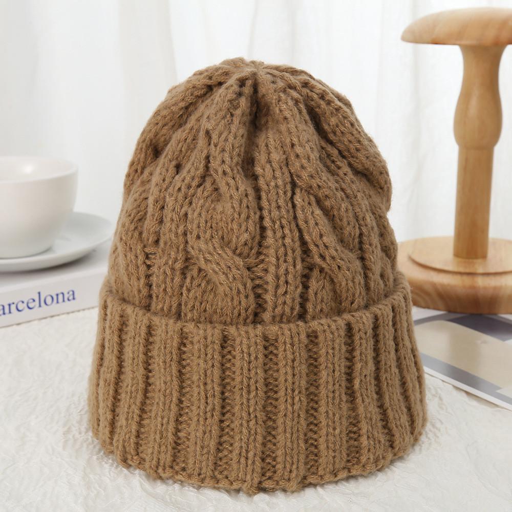 Style Knitted Beanie Hat With Ear Flap For Winter Warmth And Windproof Protection