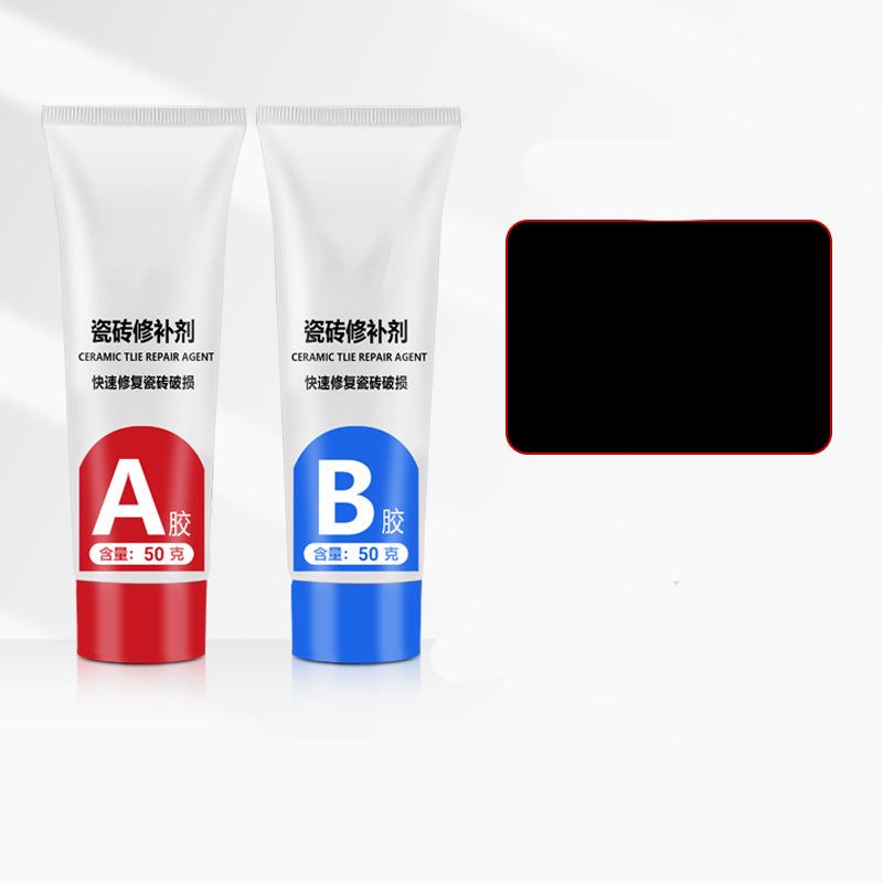 30/100g Fliesenreparaturmittel AB-Kleber Keramikreparaturkleber Marmorbodenfliese Toilettenwaschbecken Reparaturkleber Rissreparatur Dichtungskleber