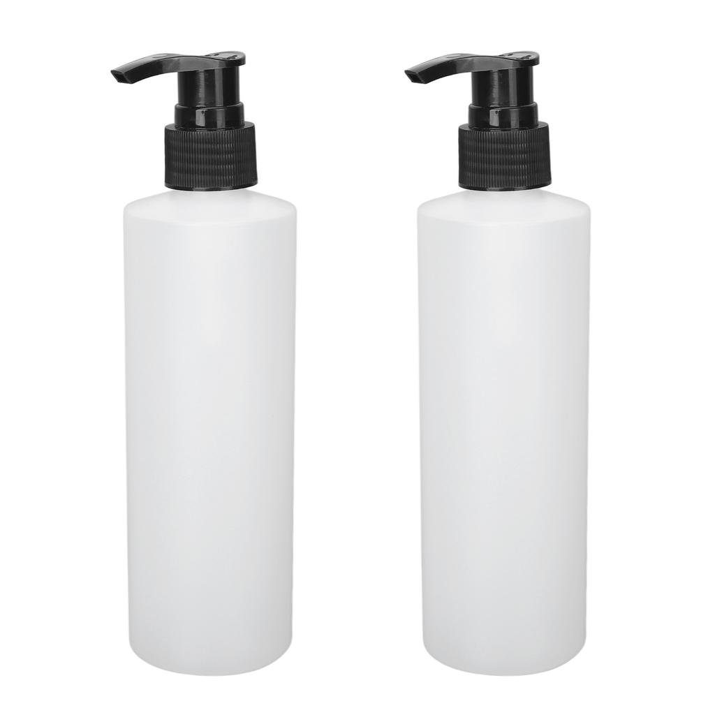 2 Stück 250ml Massageölspender Nachfüllbar Wiederverwendbar Creme Shampoo Pumpenspender für Massageölwärmer