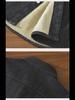 1355 Men's Plush Thick Warm Long-Sleeved Japanese Style Denim Coat Shirt