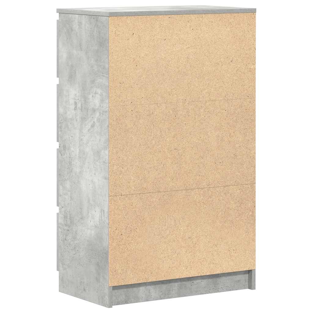 Sideboard Concrete Grey 60 x 35 x 98.5 cm Engineered Wood