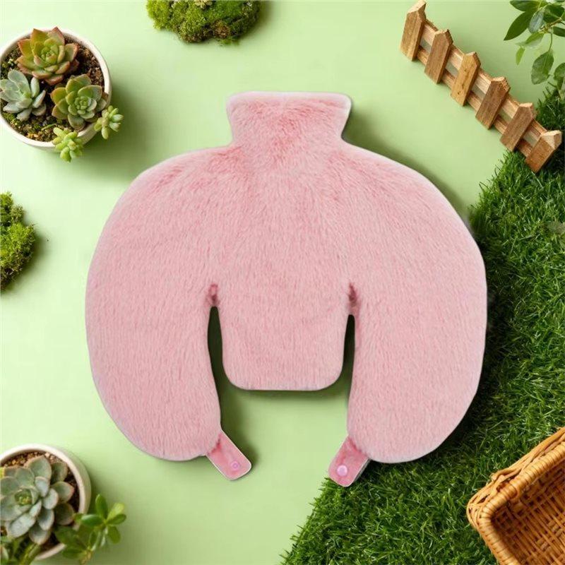 Hot Water Bag Neck For Winter Cold Weather Heating Comfortable Leak-Proof Soft U Shape Mom Back Warm Wrap