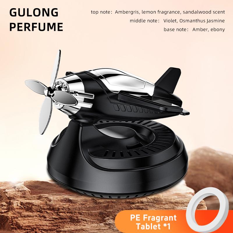 Солнечный Автомобильный Освежитель Воздуха Парфюм Декор Вертолет Декор Салона Солнечный Автомобиль Вращающийся Ароматерапия Парфюм Автомобильный Декоративный Аксессуар