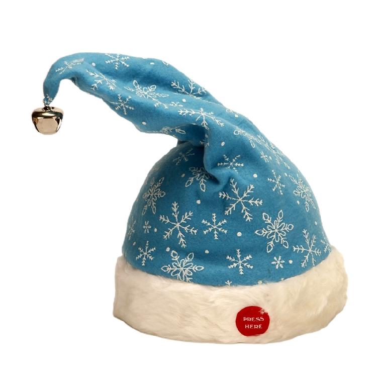 Electric Novelty Christmas Cap Costume for New Year Festival Party for Man Woman