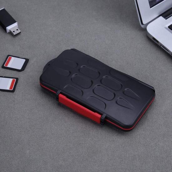Memory Card Case Portable Large Capacity Waterproof Anti-Shock Camera Memory Card Holder Organizer Carrying Storage Box