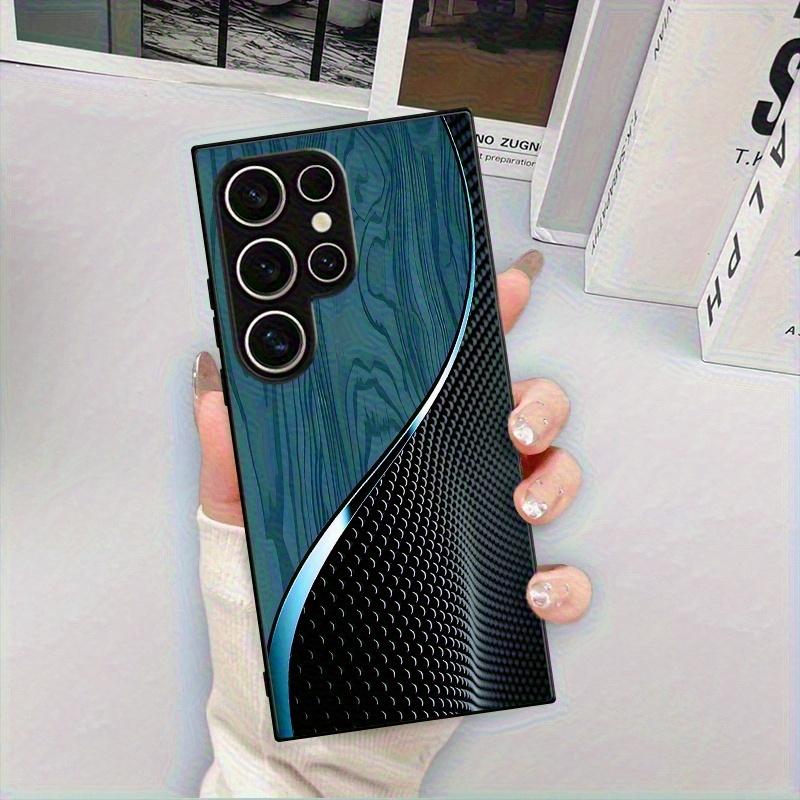 Creative textured waves Exquisite PhoneCase for Samsung Galaxy S26 S25 S24 S23 S22 S21 FE Ultra Plus Men women Built-in glass
