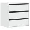 Vidaxl Chest of Drawers, White, 60X41X58 Cm, Wood-based Material