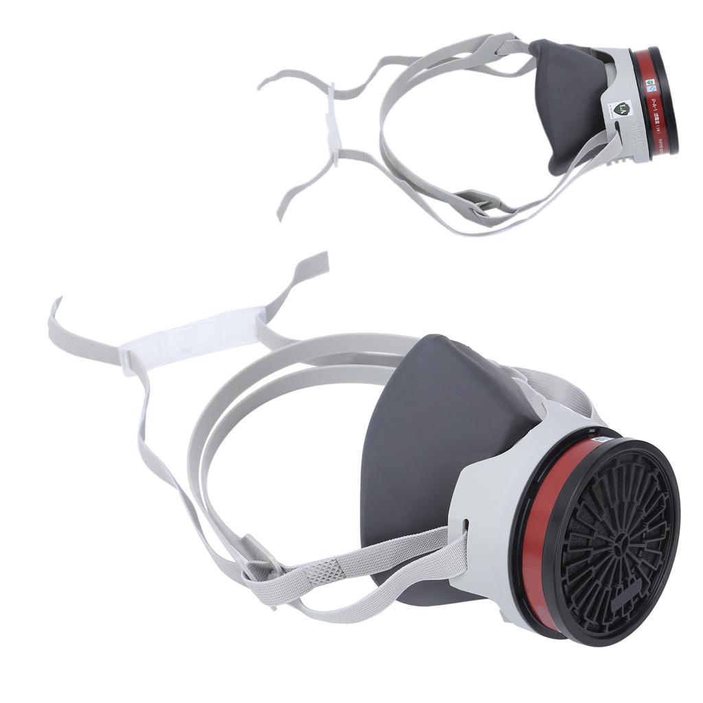 Gummi AntiToxisk Ansiktsmask med Filterbox nr 3 Gasförsvar Lätt Mångsidig