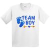 Inktastic Team Boy Youth T-Shirt Party Announcet Pink Or Shower New Brother