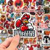 50 Rooster Cuso Doodle Stickers Personality Cartoon Animal Big Rooster Children Cartoon Stickers