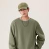 MINISO Men's Fleece-Lined Crewneck Sweatshirt & Jogger Set