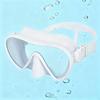 Nose Cover Swim Facepiece AntiFog Snorkel Water Secure Reinforced Glass Goggles