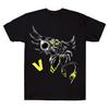 Anime-T-Shirts mit Morddrohnen-Motiv – Damen & Herren – Grunge-Retro-Shirts – Lustige Manga-Unisex-Shirts – Hochwertige Baumwolle – Grafik-Top – Streetwear – Casual