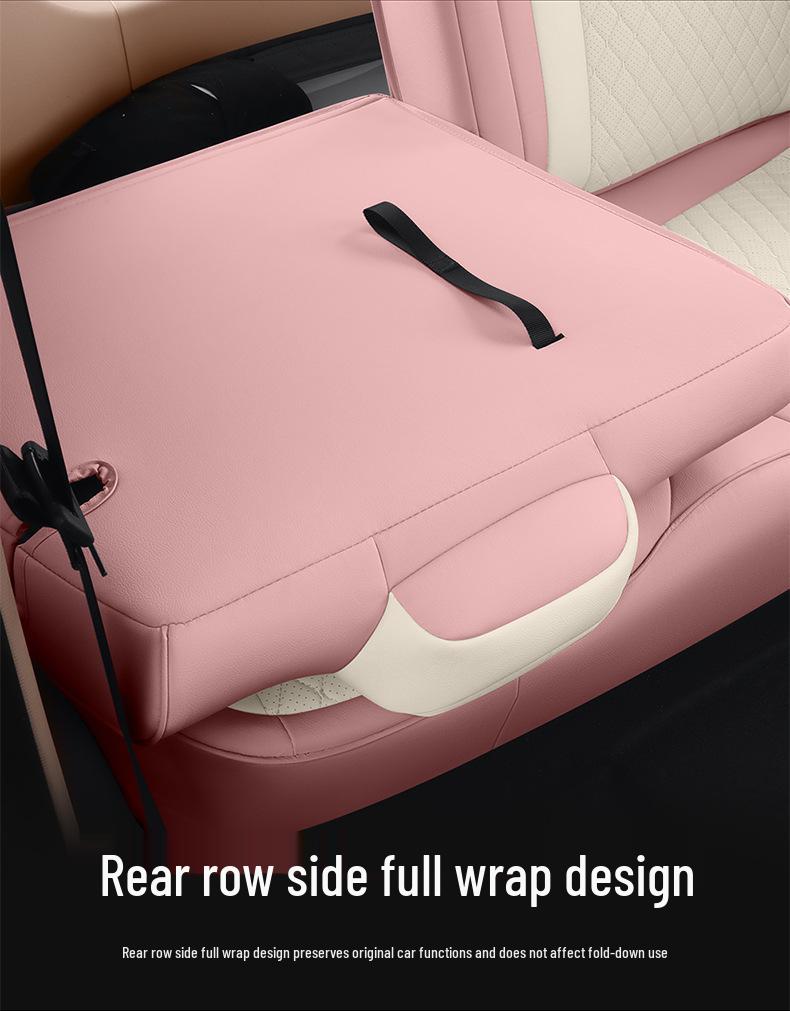 Geely Panda Mini Special Car Full Surround Leather Cartoon Seat Cushion Cover