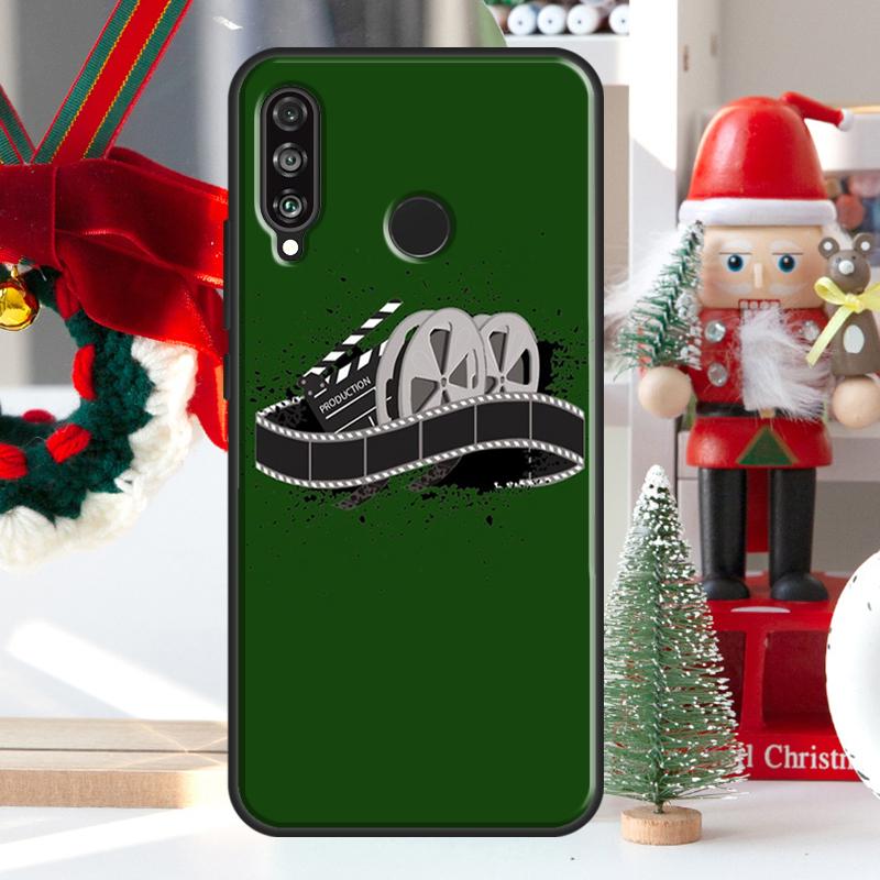 Film Movie maker Clapperboard Take For Huawei Nova 7i 8i 11i 12i 12s Y73 Y70 Y90 Y60 Y72 Y61 Y91 9 10 SE P30 Pro P40 Lite Case