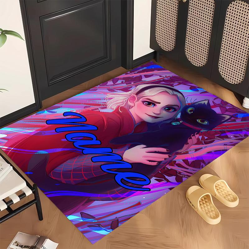 Sabrina (5) Personalized Name Office Carpet Stylish Decor for Living Room Bedroom Kitchen