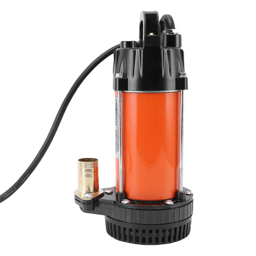 300W Submersible Pump Stainless Steel Electric Water Pump with 2.5M Cable 4m³ H Flow Rate 22m Lift Brushless Copper