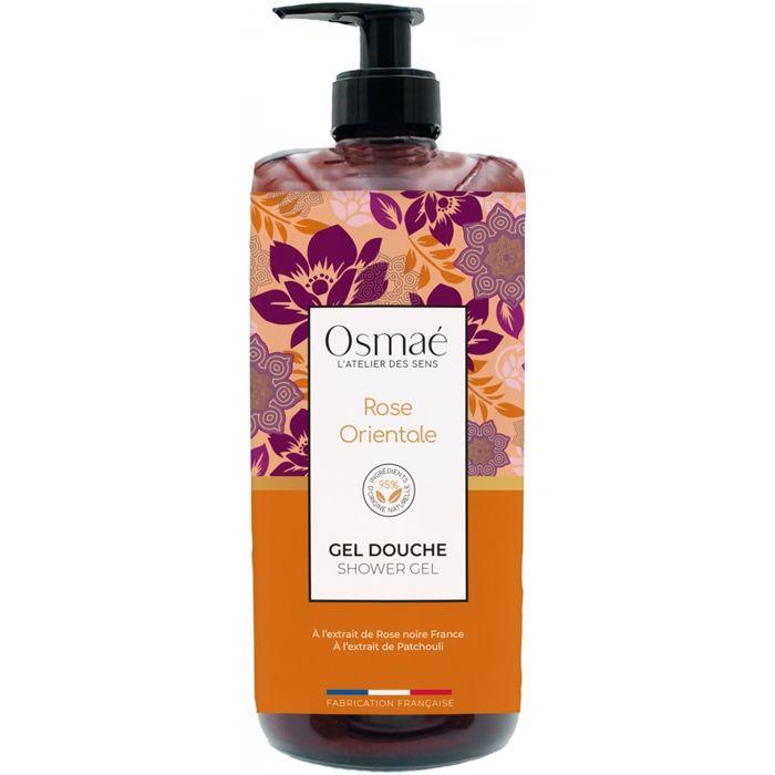 Osmae Gel Douche Rose Noire Orientale Flacon Pompe 1 l
