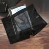Men Sexy Underpants Ultra-thin Transparent Mesh Boxer Briefs See Through Stretchy Underwear for Daily Wear Home
