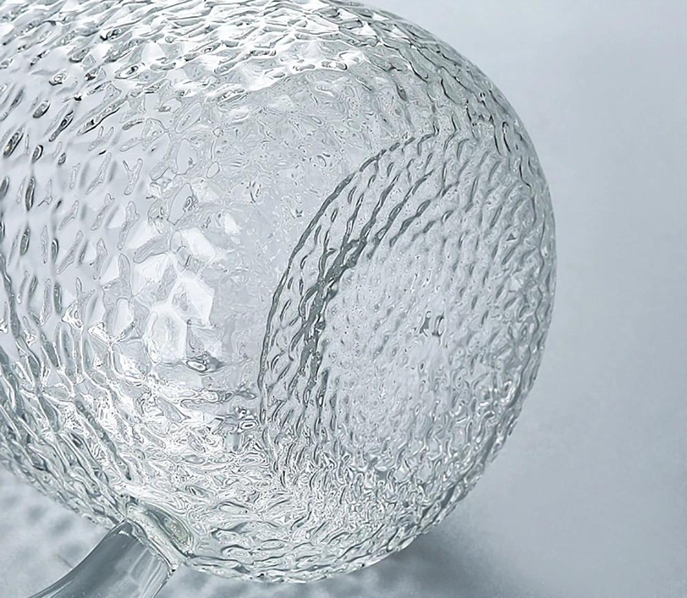 Japanese glass water mug simple creative coffee mugs household breakfast milk cup high temperature resistant office teacup