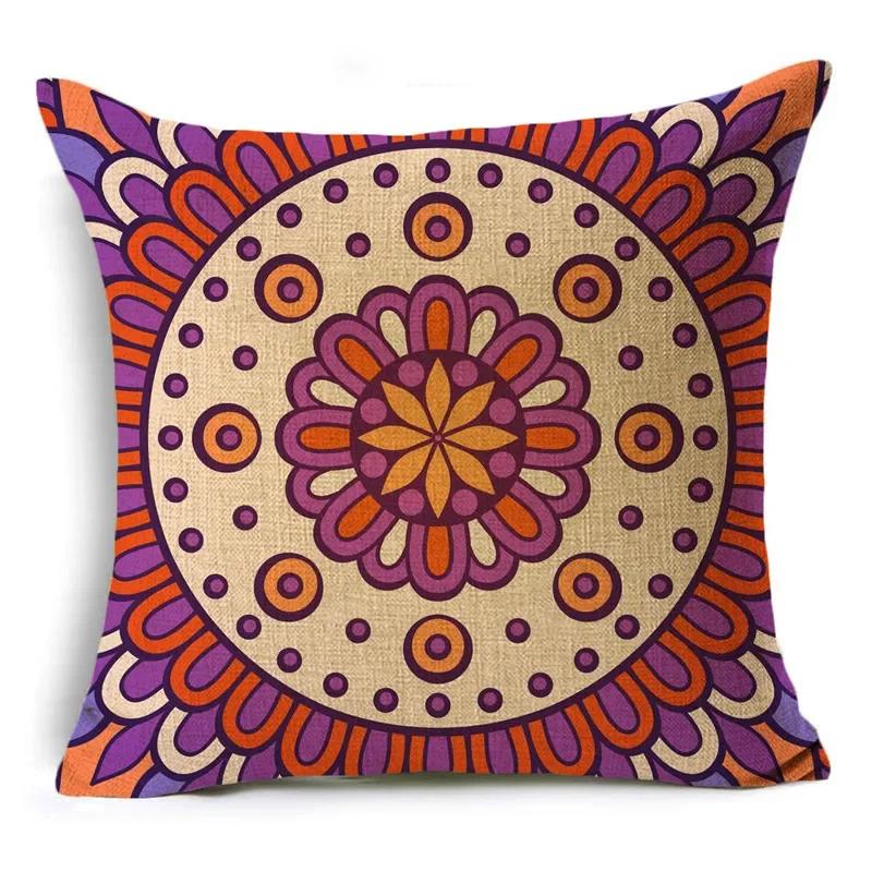 Ramadan Bohemian National Style Living Room Sofa Car Square Back Cushion 40*40Cm/45*45Cm/50*50Cm Cushion Cover