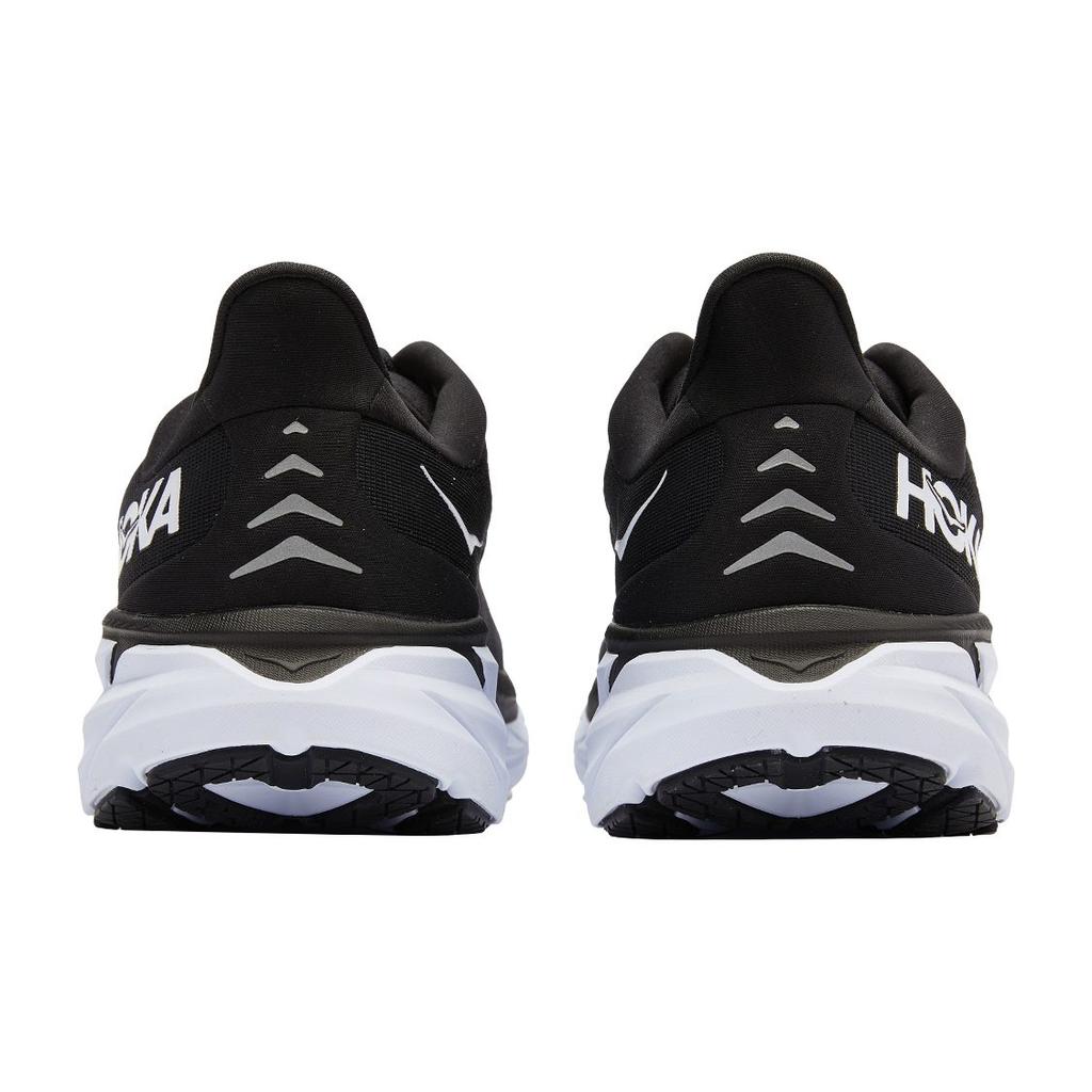 HOKA One One Clifton 8 Black White Wide 1121374-BWHT