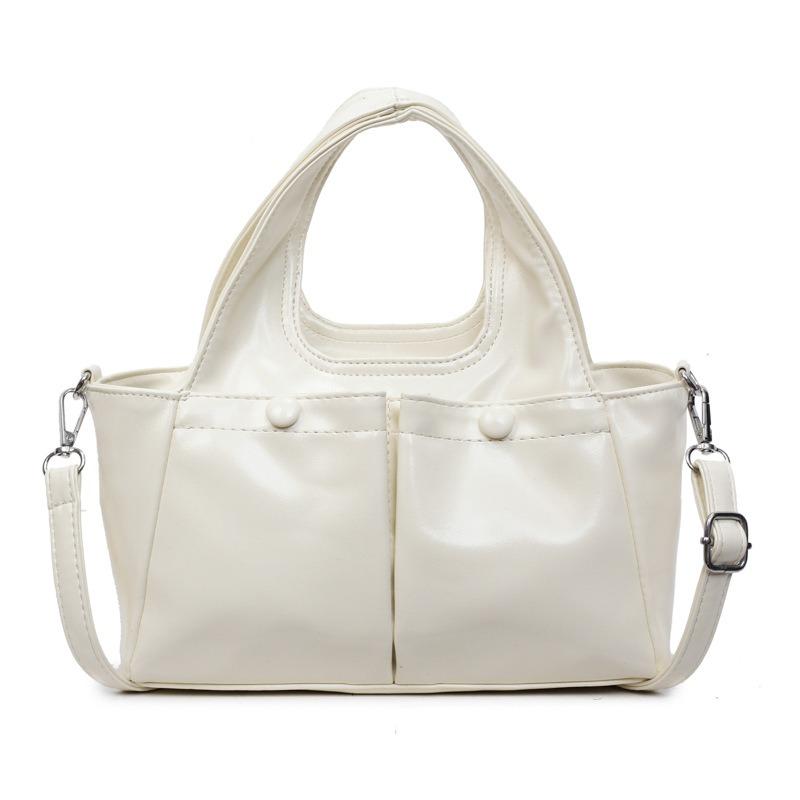 Retro Large-capacity Tote Bag, New High-end Single Shoulder Underarm Women's Bag, Commuter Simple Bucket Bag