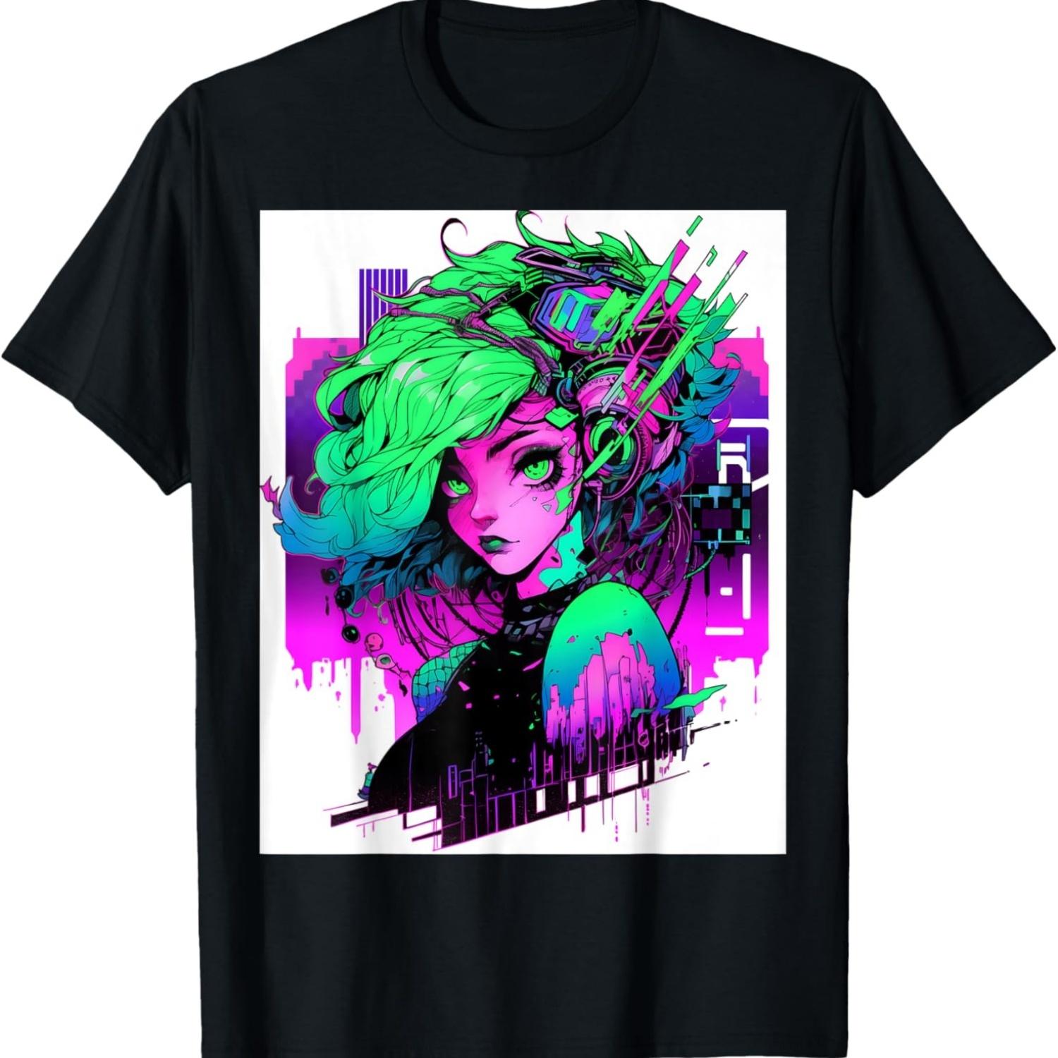

Evoke E-Girl Style with Our Striking and Artful Graphic T-Shirt XXXXXL чорний