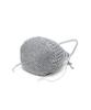Athe Vanessabruno Silver Metal Knitting Shoulder Bag M Aaba6E811Sv