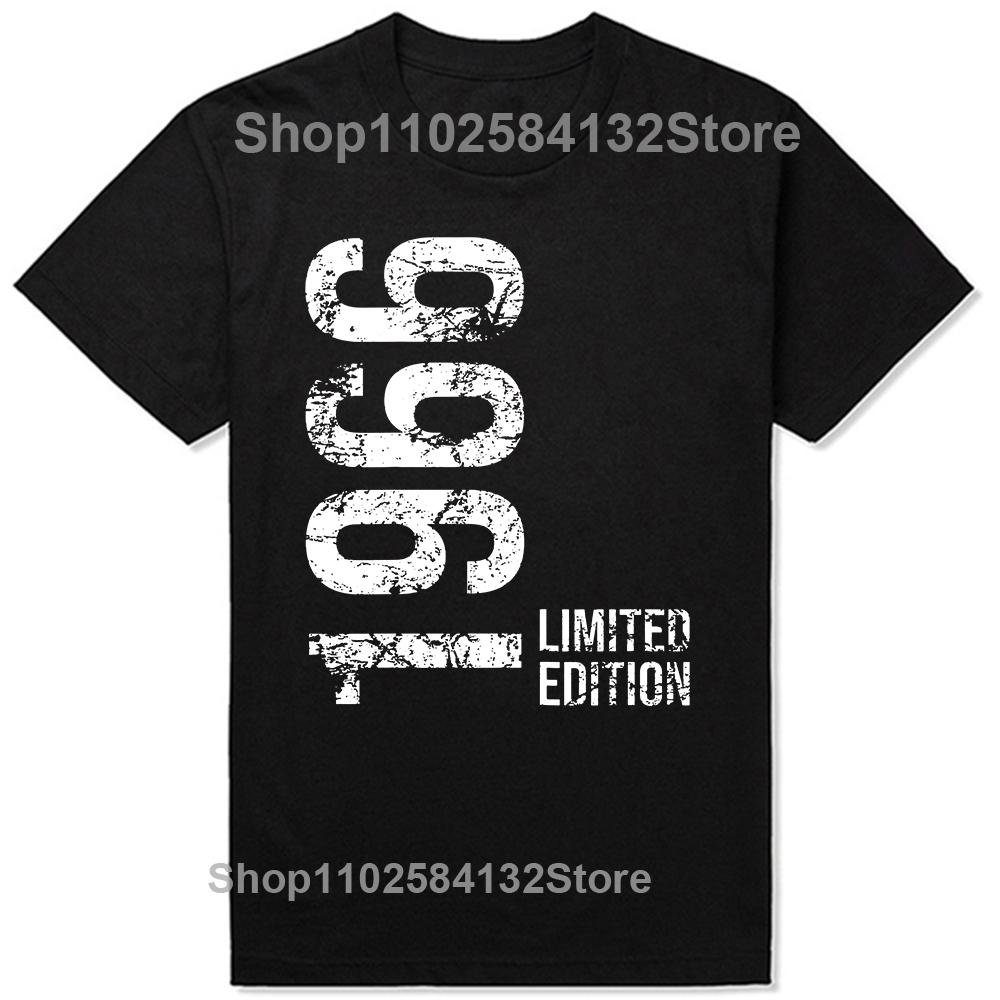 58th Birthday 58 Years Man Woman Retro Vintage 1966 Gift T Shirts Summer Father Mother Husband Cotton Streetwear Tshirt